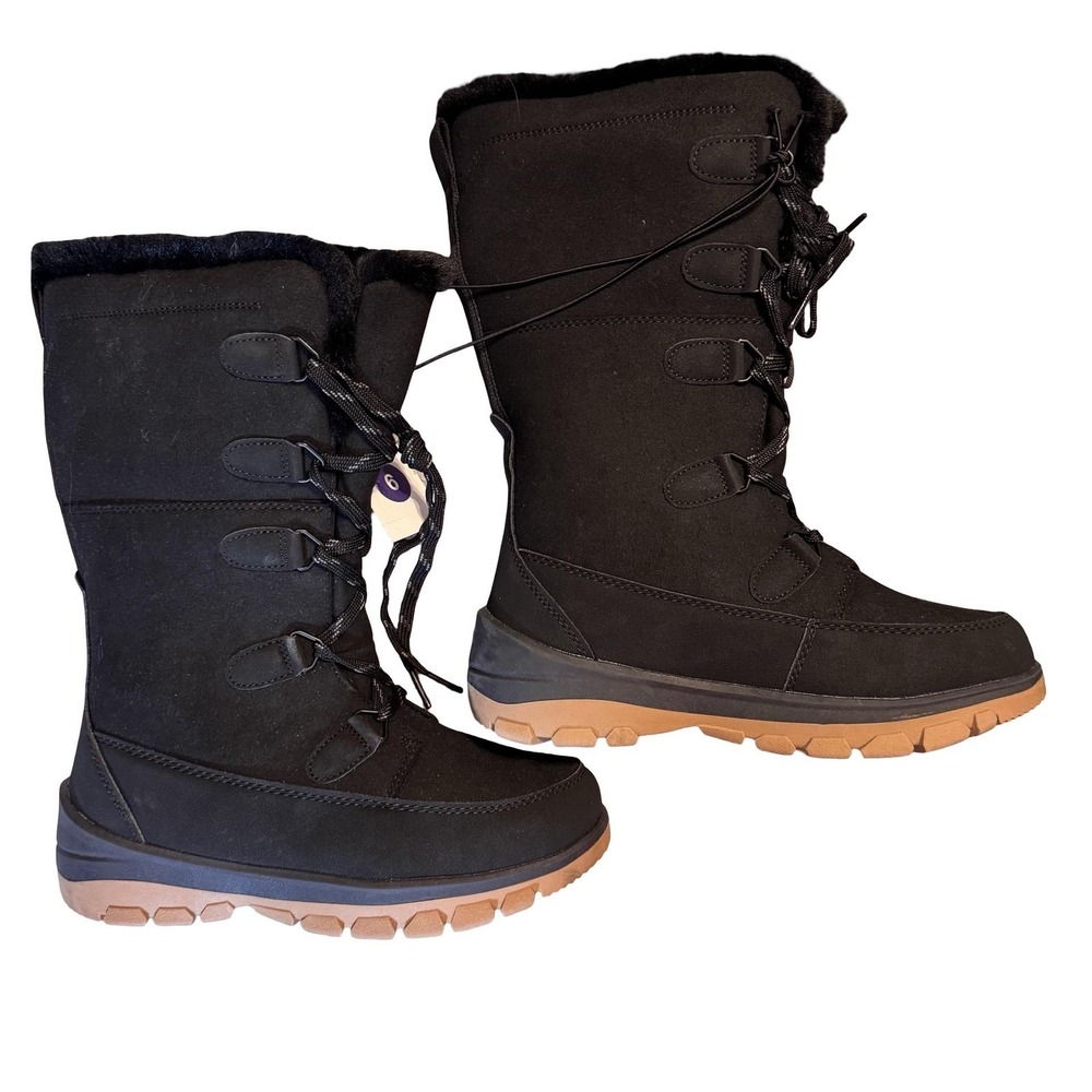Universal Thread Carla‎ Winter Snow Boots Women Sz 6 Waterproof Thermolite NEW